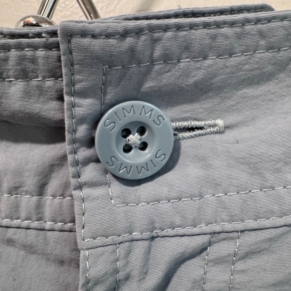SIMMS Fishing Products Womens L Blue Lightweight Water Resistant Hiking Pants - Picture 4 of 10